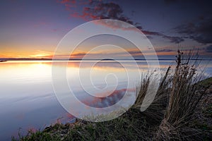 Tuggerah Lake Sunset photo