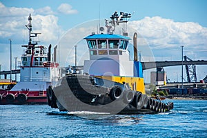 Tugs on Elliott Bay