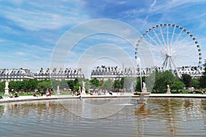 Tuileries garden, Paris