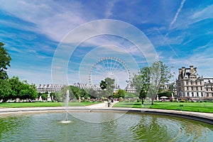 Tuileries garden, Paris