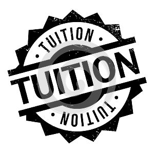 Tuition rubber stamp