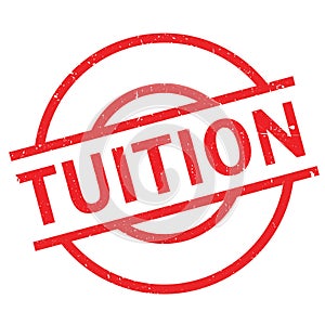 Tuition rubber stamp