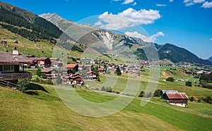Tujetsch - swiss alpine municipality