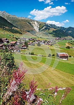 Tujetsch - swiss alpine municipality