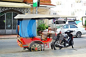 Tuk tuk Cambodia, Phnom Penh