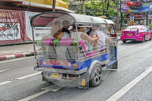 Tuk tuk Bangkok, Thailand