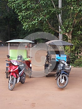 Tuk Tuk - popular transportation in Asia