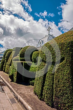 Tulcan Is Known For Three Acre Topiary Garden Cemetery