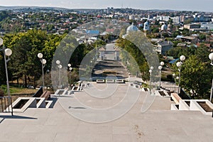 Tulcea, view from the top