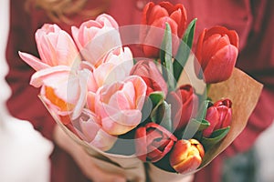 Tulip bouquet