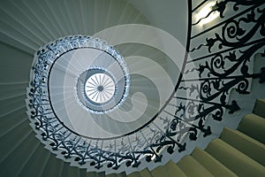 The Tulip Stairs, Queenâ€™s House, Greenwich, England