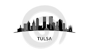 Tulsa city Oklahoma skyline.