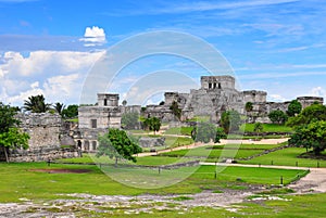 Tulum Maya ruins, Mexico photo
