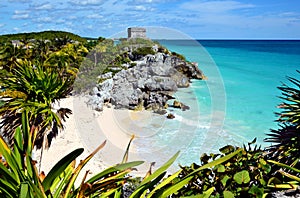 Tulum Maya ruins, Mexico photo