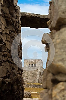 Tulum Mayan temple