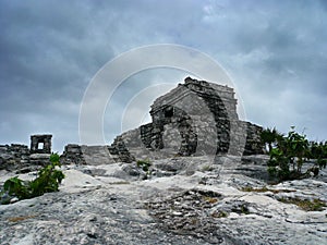 Tulum Mayan temple