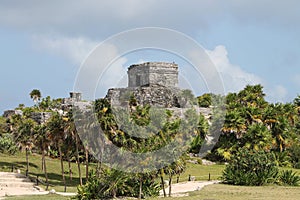 Tulum precolumbian ruins