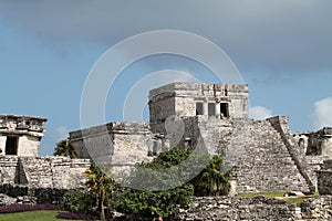 Tulum precolumbian temple