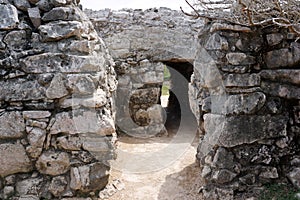 Tulum pyramids passage