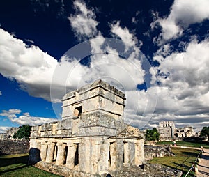 Tulum ruins in the Maya World near Cancun