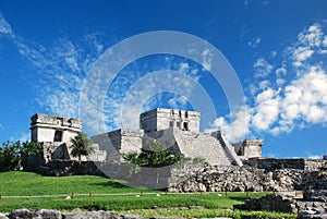 Tulum ruins in Mexico photo