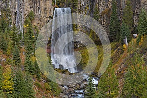 Tumalo Falls in the Fall