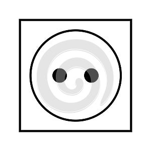 TUMBLE DRY MEDIUM HEAT Editable and Resizeable Vector Icon