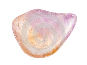 tumbled Ametrine (trystine, bolivianite) gem stone