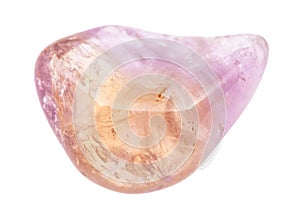 tumbled Ametrine (trystine, bolivianite) gemstone photo