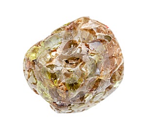 tumbled Chrysolite (Olivine, Peridot) gemstone photo