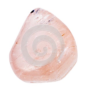 Tumbled morganite pink beryl, vorobyevite stone