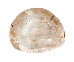 tumbled Rutilated quartz (hairworm quartz