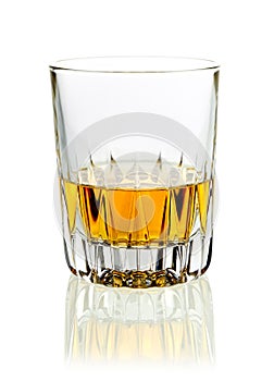 Tumbler of whisky or brandy