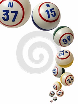 Tumbling Bingo Balls