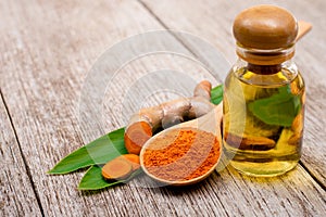 Tumeric oil