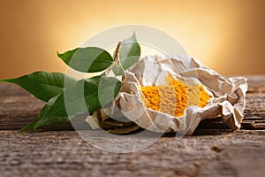 Tumeric powwder spice