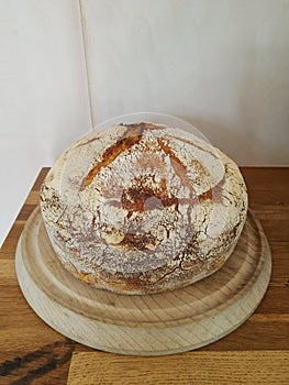 tumeric sourdough bread