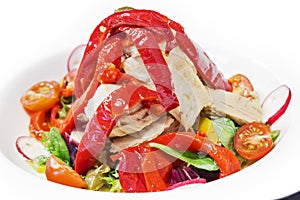 Tuna belly salad photo
