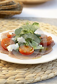 Tuna carpaccio