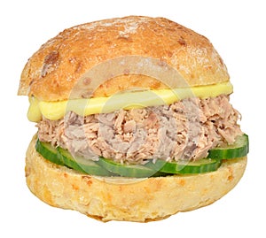 Tuna And Cucumber Sandwich Roll