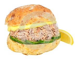 Tuna And Cucumber Sandwich Roll