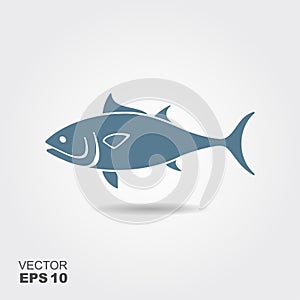 Tuna Fish flat icon