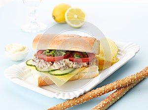 Tuna Fish Salad Sandwich