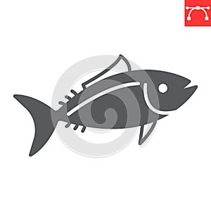Tuna glyph icon