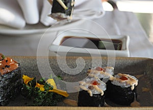 A tuna makis photo