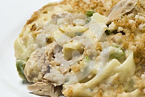 Tuna noodle casserole