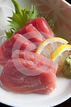 Tuna sashimi