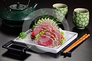 Tuna sashimi photo