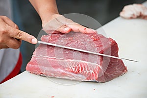 Tuna slice