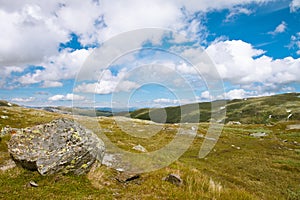 Tundra landscape in Norway